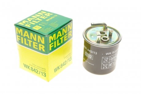 Топливный фильтр MANN (Манн) WK842/13 (фото 1)