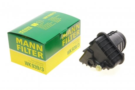 Фільтр паливний дизельний -FILTER MANN (Манн) WK939/3 (фото 1)