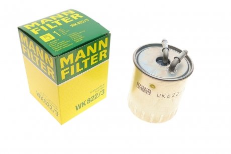 Топливный фильтр MANN (Манн) WK822/3 (фото 1)