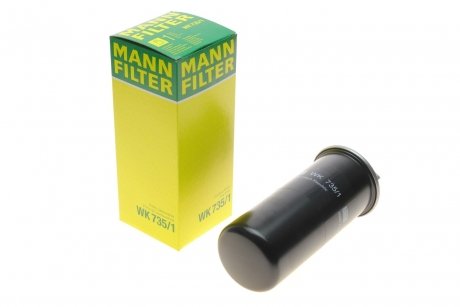 Топливный фильтр MANN (Манн) WK735/1 (фото 1)