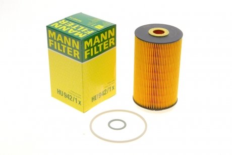 Фільтр оливний MANN-FILTER MANN (Манн) HU942/1X