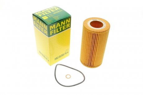 Масляный фильтр MANN (Манн) HU938/4X (фото 1)