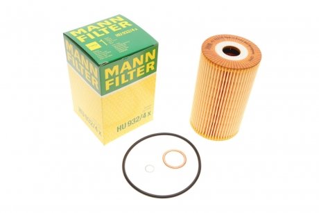 Фільтр оливний MANN-FILTER MANN (Манн) HU932/4X