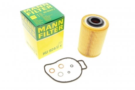 Масляный фильтр MANN (Манн) HU924/2X (фото 1)