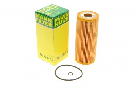 Масляный фильтр MANN (Манн) HU726/2X (фото 1)