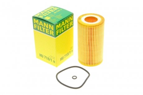 Масляный фильтр MANN (Манн) HU718/1N (фото 1)