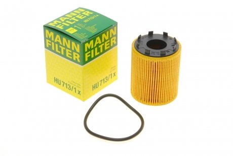 Фільтр оливний -FILTER MANN (Манн) HU713/1X (фото 1)