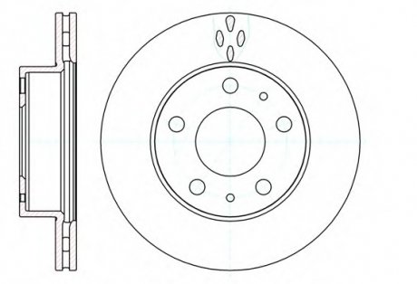 Тормозной диск REMSA 61204.10 (фото 1)