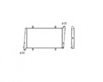 Радиатор охлаждения NRF 53483