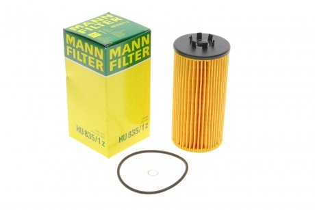 Масляный фильтр MANN (Манн) HU835/1Z (фото 1)