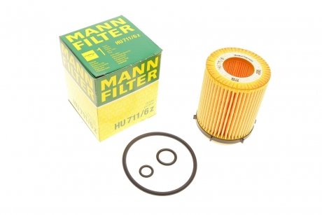 Масляный фильтр MANN MANN (Манн) HU711/6Z