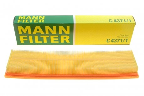 Фільтр повітряний -FILTER MANN (Манн) C4371/1 (фото 1)