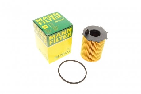 Масляный фильтр MANN (Манн) HU716/2X (фото 1)