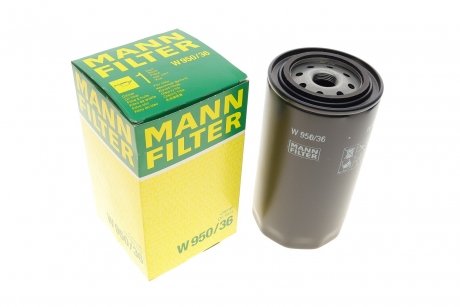 Масляный фильтр MANN (Манн) W950/36 (фото 1)