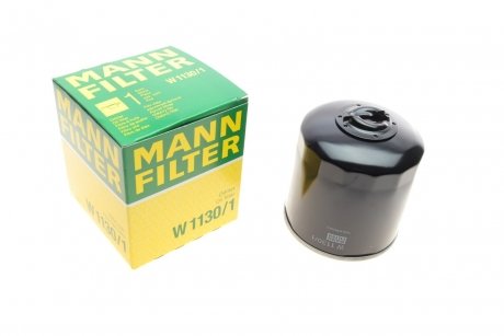 Фільтр оливний MANN-FILTER MANN (Манн) W1130/1