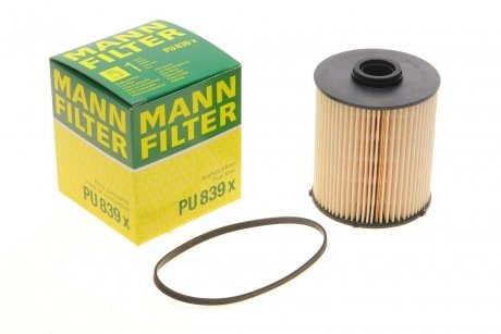 Фільтр паливний дизельний MANN-FILTER MANN (Манн) PU839X