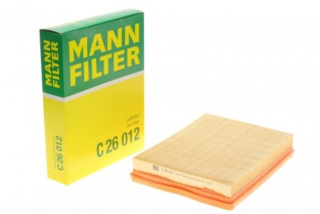 Фільтр повітряний двигуна MANN-FILTER MANN (Манн) C26012