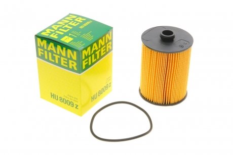 Масляный фильтр MANN (Манн) HU8009Z (фото 1)