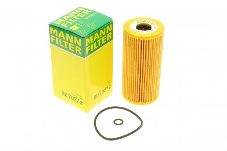 Фільтр оливний MANN-FILTER MANN (Манн) HU7027Z