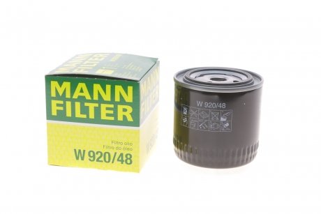 Масляний фільтр MANN (Манн) W920/48 (фото 1)