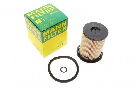 Топливный фильтр MANN (Манн) PU731X (фото 1)