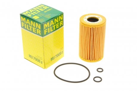Масляный фильтр MANN (Манн) HU7008Z (фото 1)