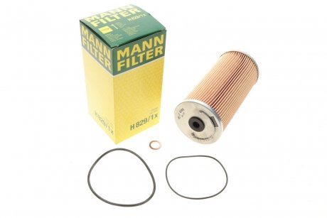 Масляный фильтр MANN (Манн) H829/1X (фото 1)