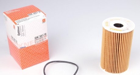 Масляный фильтр MAHLE\KNECHT OX351D (фото 1)