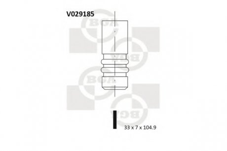 Клапан двигателя BGA V029185
