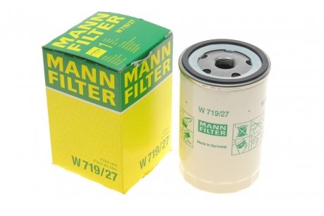 Масляный фильтр MANN (Манн) W719/27 (фото 1)
