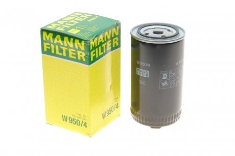 Фільтр масляний (вир-во) -FILTER MANN (Манн) W950/4 (фото 1)