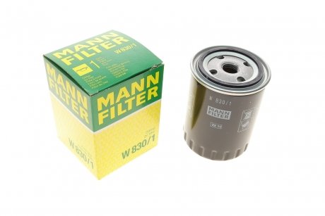 Фільтр оливний MANN-FILTER MANN (Манн) W830/1