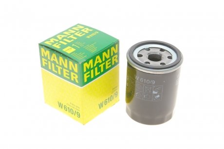 Фільтр масляний -FILTER W 610/9 MANN (Манн) W610/9 (фото 1)