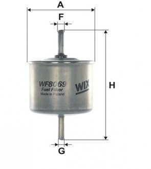 Фільтр паливний WIX WF8069 (фото 1)