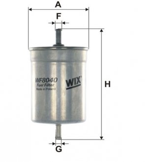 Топливный фильтр WIX WF8040
