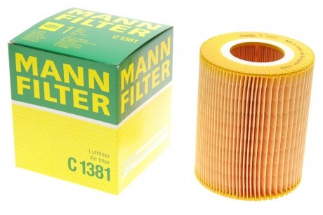 Фільтр повітряний двигуна MANN-FILTER MANN (Манн) C1381