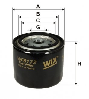 Топливный фильтр WIX WF8172 (фото 1)