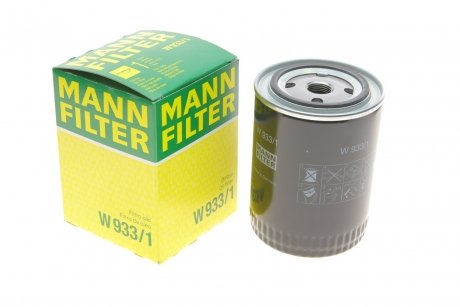 Масляный фильтр MANN (Манн) W933/1 (фото 1)