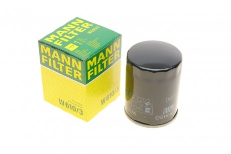 Масляный фильтр MANN (Манн) W610/3 (фото 1)