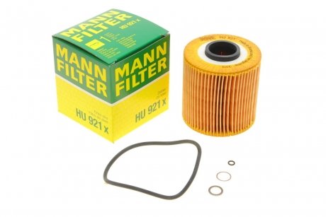 Масляний фільтр MANN (Манн) HU921X (фото 1)