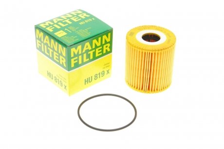 Масляный фильтр MANN (Манн) HU819X (фото 1)