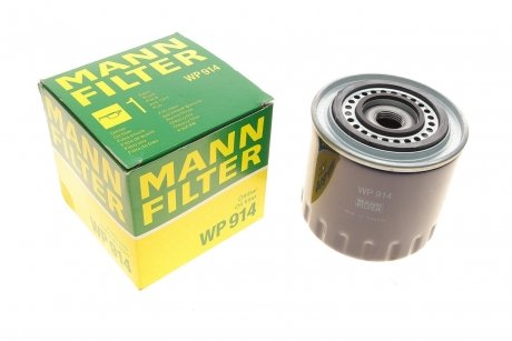 Масляний фільтр MANN (Манн) WP914 (фото 1)