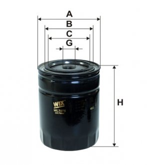 Фільтр оливний WIX WL7075 (фото 1)