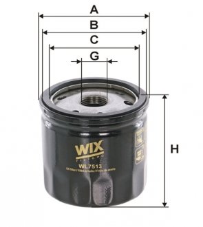 Фільтр оливи WIX WL7513