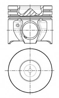 Поршень NURAL 87-140807-00