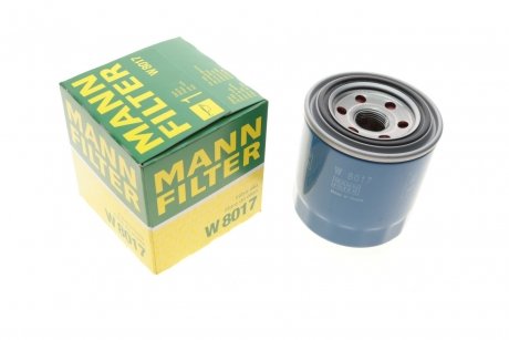 Масляный фильтр MANN (Манн) W8017 (фото 1)