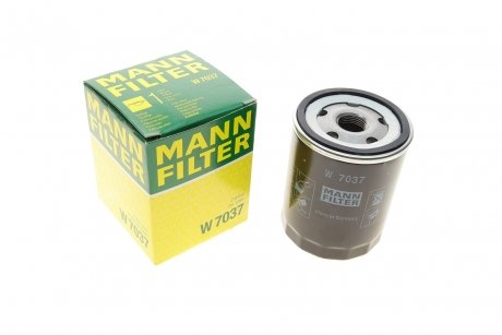 Масляный фильтр MANN (Манн) W7037 (фото 1)