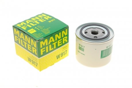 Масляный фильтр MANN (Манн) W917 (фото 1)