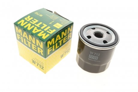 Масляный фильтр MANN (Манн) W712 (фото 1)