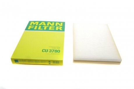 Фільтр салону -FILTER CU 3780 MANN (Манн) CU3780 (фото 1)